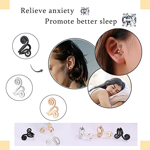 Ronglry Acupressure Slimming Earrings Therapy Weight Loss Earrings for Women Men RonglryBuy Supplements Australia