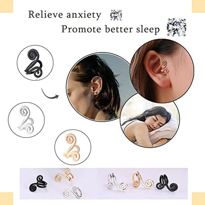 Ronglry Acupressure Slimming Earrings Therapy Weight Loss Earrings for Women Men RonglryBuy Supplements Australia