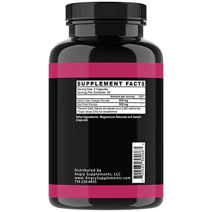 Angry Supplements Apple Cider Vinegar + Beet Root Capsules, Detox Pills, Nitric Oxide Angry SupplementsBuy Supplements Australia