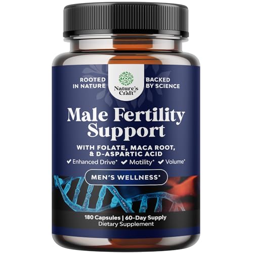 Prenatal Multivitamin Male Fertility Supplement 180ct - Mens Fertility Supplement