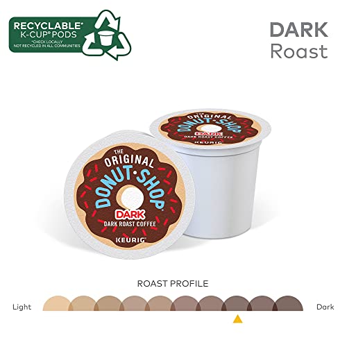 The Original Donut Shop Dark Coffee, Keurig Single-Serve K-Cup Pods, Dark Roast, 96 Ct The Original Donut ShopBuy Supplements Australia