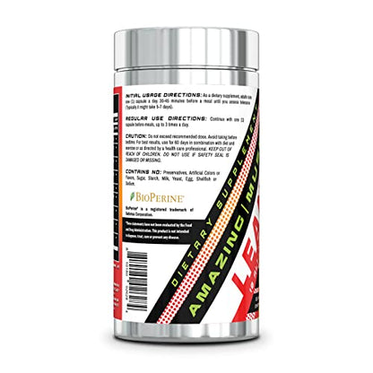 Amazing Muscle Lean 10 Burner - 90 Capsules - 30 Servings - Helps to Preserve Muscle Amazing NutritionBuy Supplements Australia