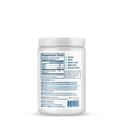 NativePath Collagen Peptides Protein - Hydrolyzed Type 1 & 3 Collagen Powder for Skin NativePathBuy Supplements Australia