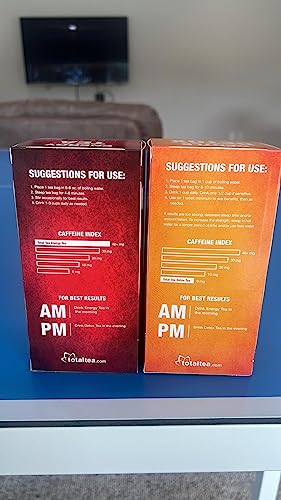 Total Tea Detox Tea & Energy Tea Set - 25 Day Detox Tea - Herbal SIim Tea Total TeaBuy Supplements Australia
