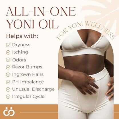 Natural Yoni Oil, Mint Fresh Feminine Care Oil, Reduces Odor, Restores pH Balance, All Natural, Herbal Yoni Quality Seamoss and Yoni OilBuy Supplements Australia