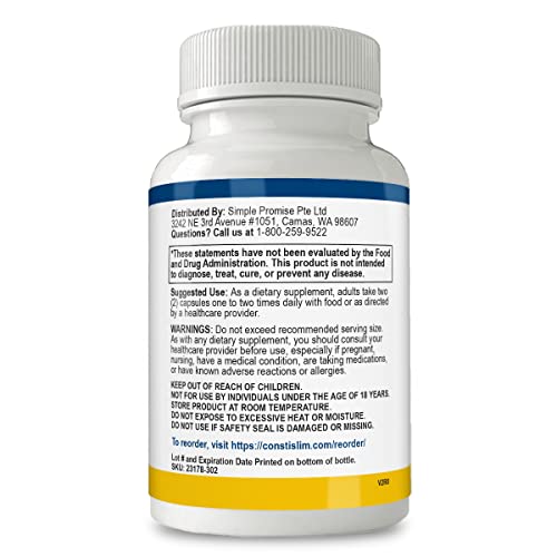 Simple Promise - Consti-Slim - Natural Digestion and Weight Support Simple PromiseBuy Supplements Australia