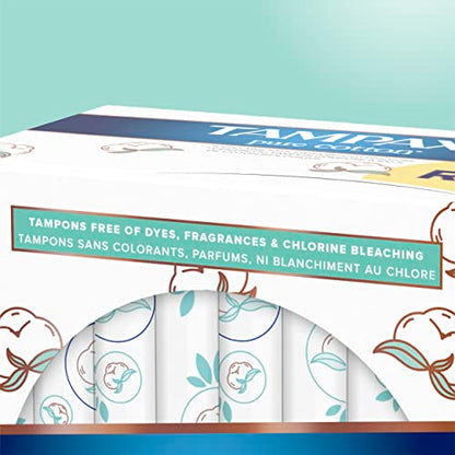 TAMPAX Pure 100% Organic Cotton Core Super Absorbency Tampons - 24 ct TampaxBuy Supplements Australia