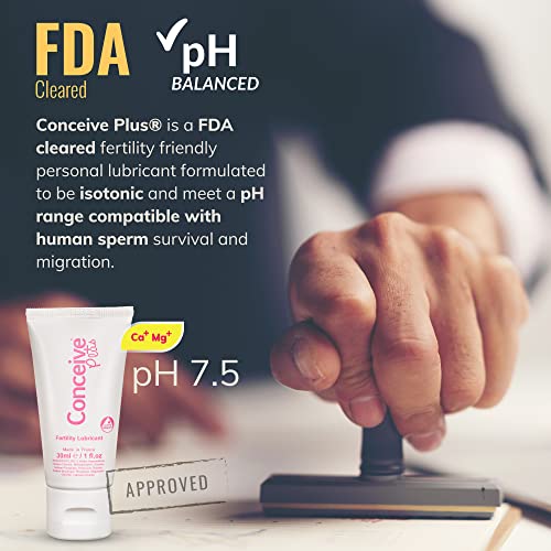 Conceive Plus Fertility-Friendly Personal Lubricant, TTC Safe, - 1 Ounce Conceive PlusBuy Supplements Australia
