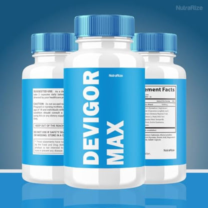 (3 Pack) Devigor Max - Devigor Max Pills for Man, Devigor Max Supplement to Promote NutraRizeBuy Supplements Australia