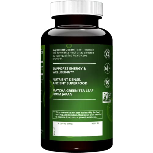 MRM Matcha Green Tea Capsules 60 Servings MRMBuy Supplements Australia