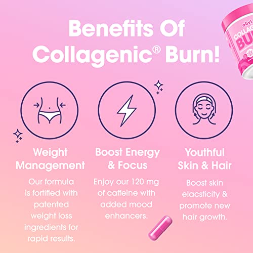 Obvi Collagenic Burn, Collagenic Fat Burner, Thermogenic Fat Burner for Weight Loss ObviBuy Supplements Australia