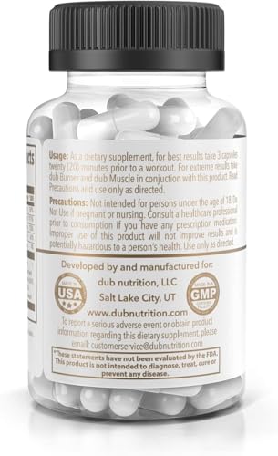 Dub Nutrition Youth - Formula with Acai, Resveratrol, Curcumin, Vitamins A, C, D, E, B12, and CoQ10 - Supports Immunity and Mobility - 90 Capsules Dub NutritionBuy Supplements Australia