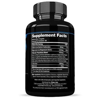 Prime Labs Night Duty - Nighttime Testosterone Booster & Sleep Support - PM Rest & Muscle Recovery Supplements - 60 Count Prime LabsBuy Supplements Australia