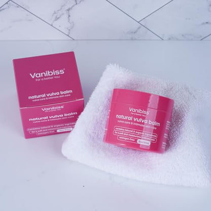 Vanibiss Natural Vulva Balm - Vulva Cream & Tender Skin Care -Topical Vulvar Moisturizer VanibissBuy Supplements Australia