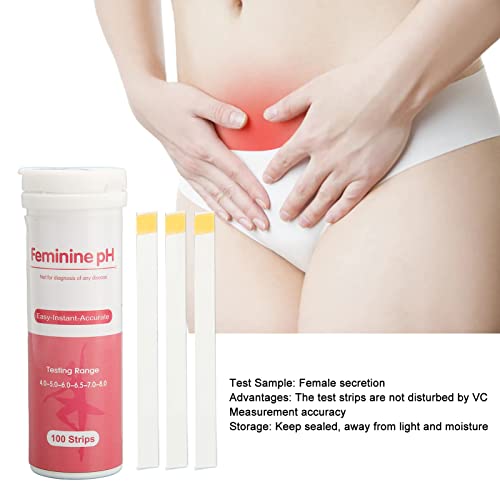 100pcs Vaginal Health PH Test Strips, Accurate Feminine pH Testing for Intimate Health HoroperBuy Supplements Australia