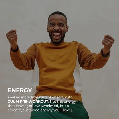 UMZU Zuum Pre-Workout - Energy, Pump & Endurance - with B-Vitamin Complex UMZUBuy Supplements Australia
