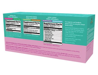 Lakma 14 Day Cleanse Kit Green Tea - 42 Tea Bags HYLEYSBuy Supplements Australia