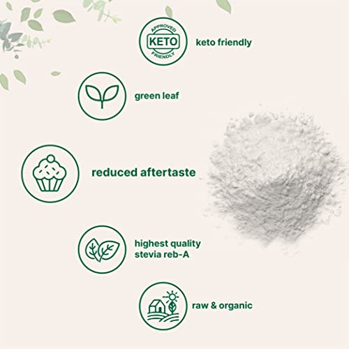 Pure Organic Stevia Powder, 4 Ounces, 706 Serving, Highest Grade Stevia Green Micro IngredientsBuy Supplements Australia