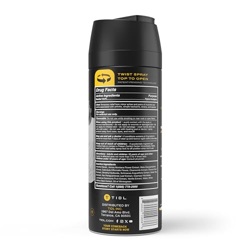 TIDL Cryotherapy Spray - Advanced Pain Relief for Rapid Recovery, Instant Cooling TIDLBuy Supplements Australia