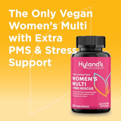 Hyland's Naturals Total Loving Care Multivitamin for Women + PMS Rescue - 60 Vegan Hyland'sBuy Supplements Australia
