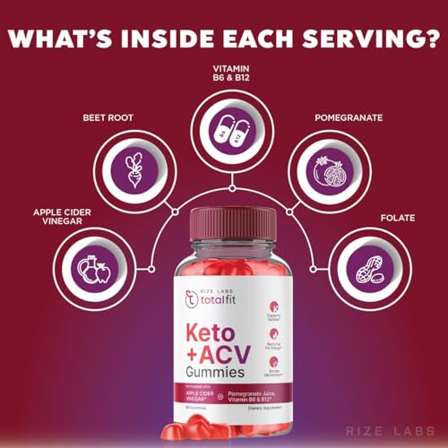 (2 Pack) Total Fit Keto ACV Gummies Advanced Weight Loss, Total Fit Keto ACV + BCB Gummies rize labsBuy Supplements Australia