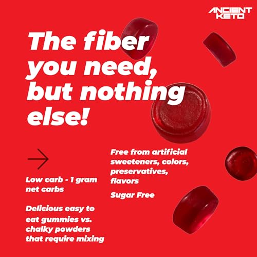 Sugar Free Keto Fiber Gummies for Adults | Keto Vitamin Supplement Ancient KetoBuy Supplements Australia