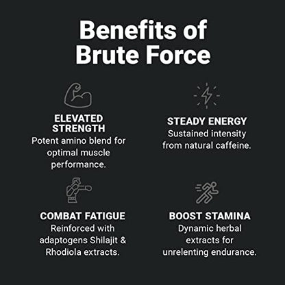 Wilderness Athlete - Brute Force Pre-Workout | Best Pre Workout Powder for Women & Men Wilderness AthleteBuy Supplements Australia