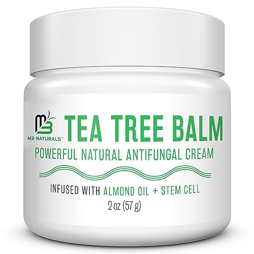 Tea Tree Oil Foot Balm - Natural Remedy for Athletes Foot, Toenail Repair M3 NaturalsBuy Supplements Australia