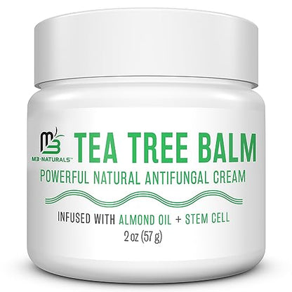 Tea Tree Oil Foot Balm - Natural Remedy for Athletes Foot, Toenail Repair M3 NaturalsBuy Supplements Australia