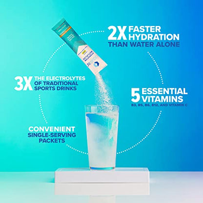 Liquid I.V. Hydration Multiplier - Tropical Punch - Hydration Powder Packets | Electrolyte Liquid I.V.Buy Supplements Australia