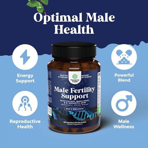 Prenatal Multivitamin Male Fertility Supplement 180ct - Mens Fertility Supplement Natures CraftBuy Supplements Australia