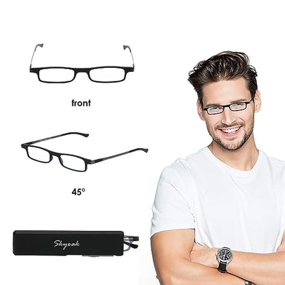 SKYOAK Ultra thin Lightweight Folding Reading Glasses Women Men TR90 Blue Light Blocking SKYOAKBuy Supplements Australia