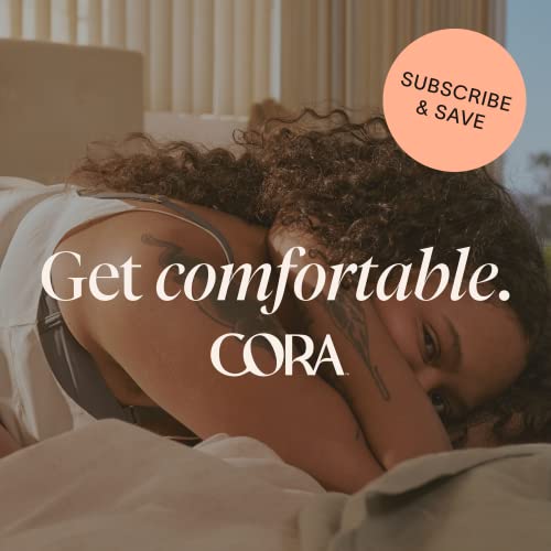 Cora Organic Applicator Tampons | Super Absorbency | 100% Organic Cotton, Unscented CoraBuy Supplements Australia