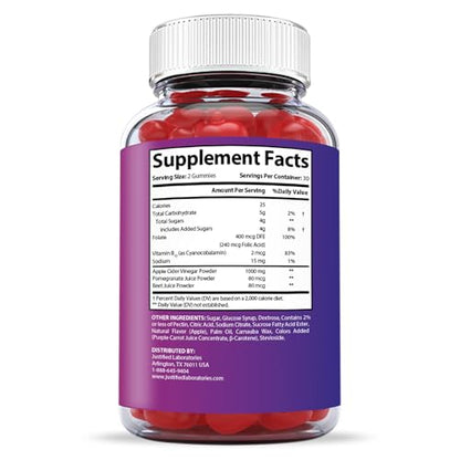 Justified Laboratories True Form Keto ACV Gummies 1000MG Vegan Non GMO Justified LaboratoriesBuy Supplements Australia
