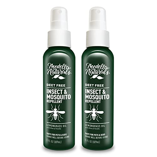 Deet-Free Insect & Mosquito Repellent Pack of 2 (8 oz) – Nice Smelling Medella NaturalsBuy Supplements Australia