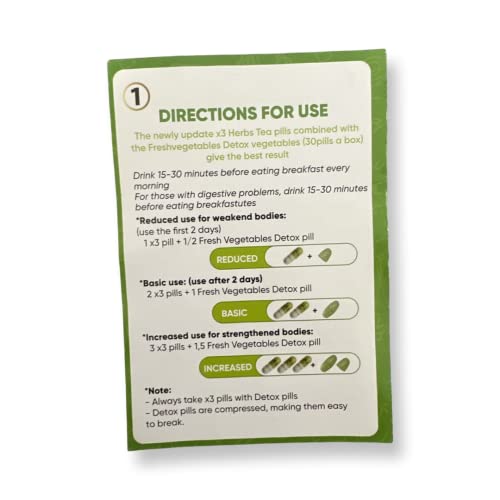 Slimming Care Newest Version X3 Type 1 Diet for Everyone (30pills/Box) + Free Vegetable Heath SecretBuy Supplements Australia
