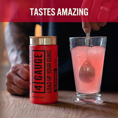 4 Gauge Natural Preworkout Without The Jitters | 30 Servings | Nitric Oxide Booster 4 GaugeBuy Supplements Australia