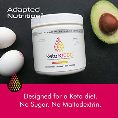 Hi-Lyte Keto K1000 Electrolyte Powder | Raspberry Lemon | Hydration Supplement Drink Hi-LyteBuy Supplements Australia