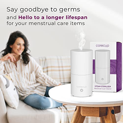 Carecup Menstrual Cup Sterilizer - Modern Menstrual Cup Cleaner Unscented Sanitizer - 2-Minute CarecupBuy Supplements Australia
