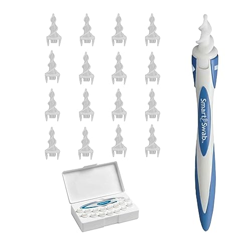 Smart Swab - Spiral Ear Cleanser - Earwax Remover Tool - 16 Replaceable ND productsBuy Supplements Australia