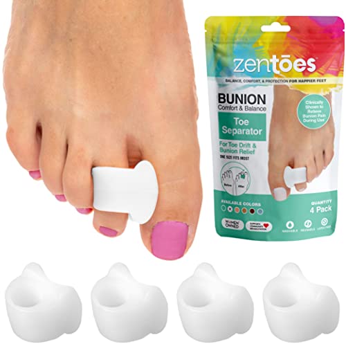 ZenToes Gel Toe Separators for Overlapping Toes, Bunions, Big Toe Alignm ZenToesBuy Supplements Australia