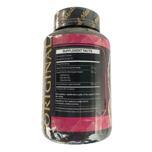 Natural medix Aguaje Hinojo Maca Triple (Maca Root Supplement) Premium 100 Capsules | Premium Botanical Blend for Feminine Balance & Confidence Natural medixBuy Supplements Australia