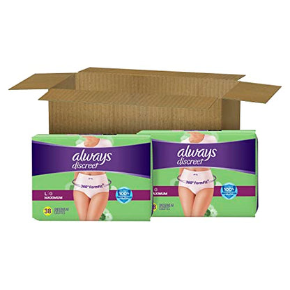 Always Discreet Adult Incontinence Underwear for Women and Postpartum Always DiscreetBuy Supplements Australia
