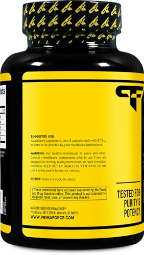 Primaforce Nitric Oxide Booster (2,250mg, 120 Capsules) - 40 Servings of Our High Potency PrimaforceBuy Supplements Australia