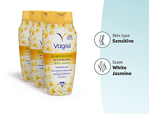 Vagisil Feminine Wash for Intimate Area Hygiene, Scentsitive Scents, pH Balanced and Gynecologist Tested VagisilBuy Supplements Australia