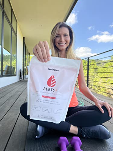 Natrava Beets+ | Organic Beet Root Powder, Vitamins, and Prebiotics | Supports Healthy NatravaBuy Supplements Australia