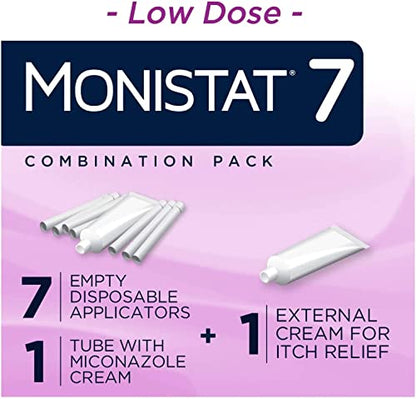 Monistat 7 Simple Cure Feminine Antifungal Cream with RX Strength Cream, 7 Day Treatment Cream MonistatBuy Supplements Australia