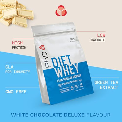 PhD Nutrition Diet Whey Low Calorie Protein Powder, Low Carb, High Protein Lean Matrix PhDBuy Supplements Australia