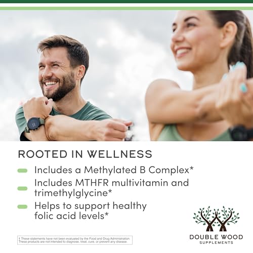 Methylated Multivitamin (Methylated and Activated Vitamins Only - Methylated B Complex with Trimethylglycine Double Wood SupplementsBuy Supplements Australia