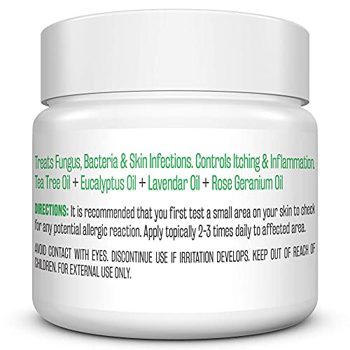 Tea Tree Oil Foot Balm - Natural Remedy for Athletes Foot, Toenail Repair M3 NaturalsBuy Supplements Australia